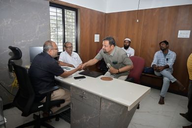 Eye Exam Room at SHARAN NETHRALAYA Kalaburagi