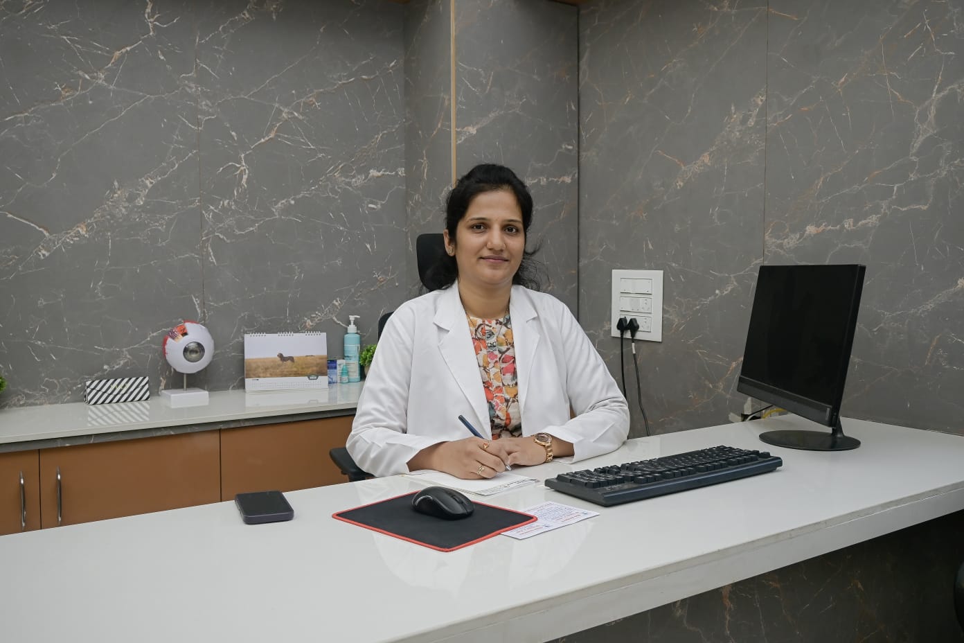 Dr. Priyanka Patil, Pathologist and Administrator at SHARAN NETHRALAYA Kalaburagi